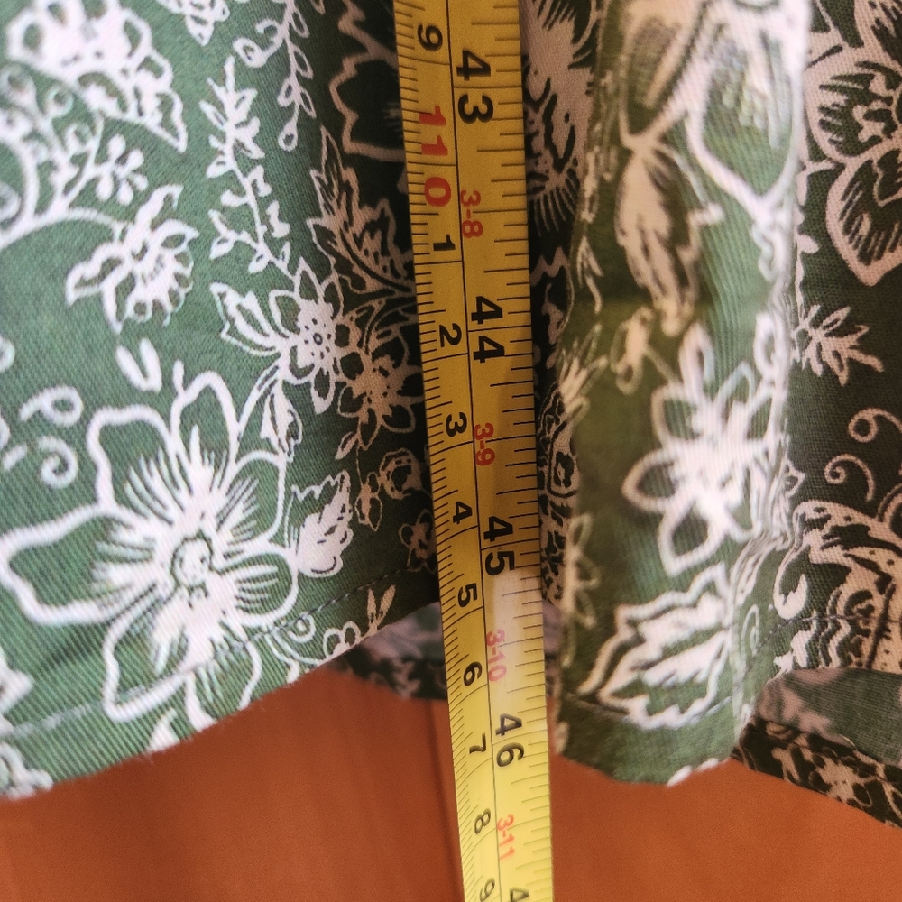 🆕️NWT Taylor Tillman Women's Julie Midi Dress in Olive Paisley, Size S/M, $225 - Picture 11 of 12